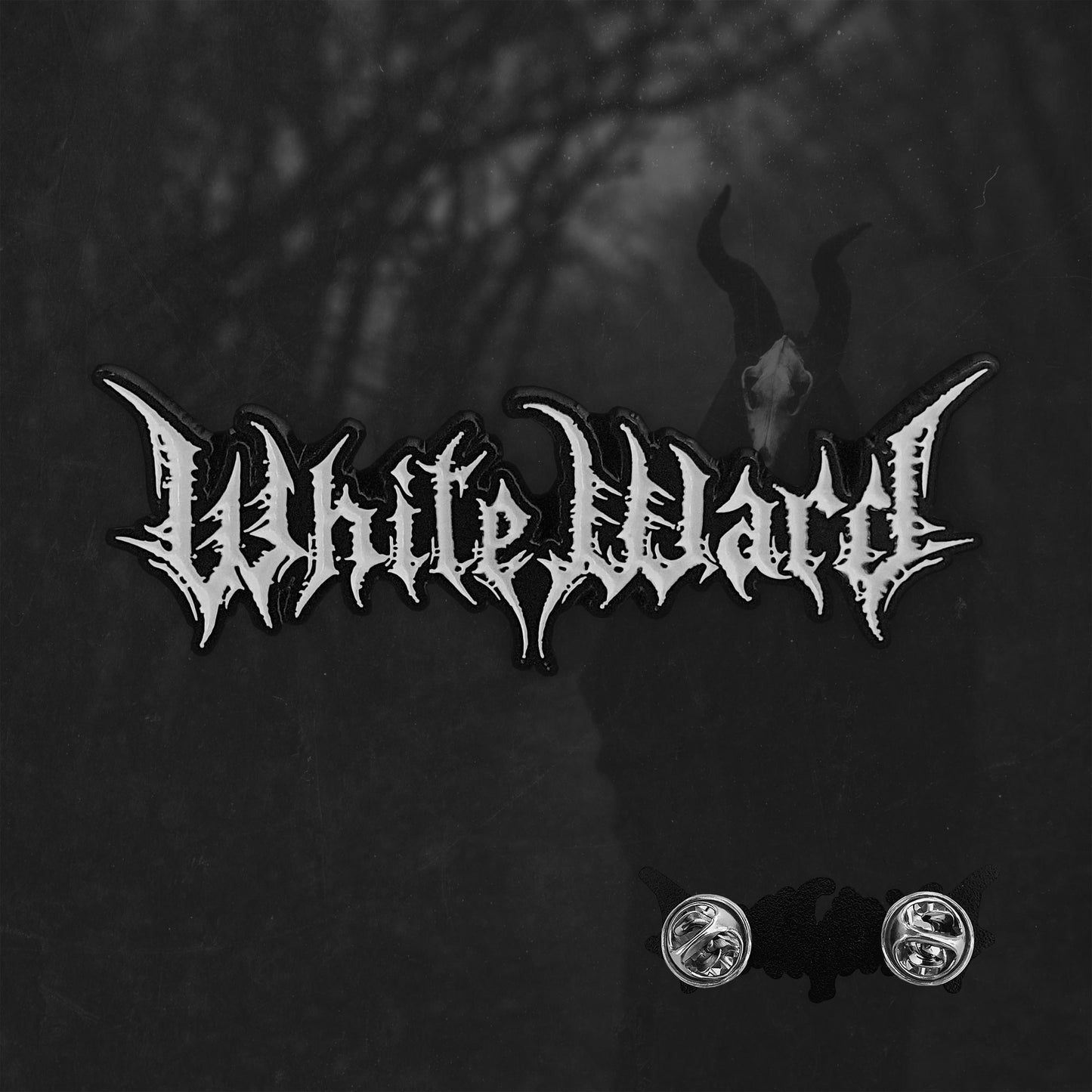 White Ward "Logo" Pins