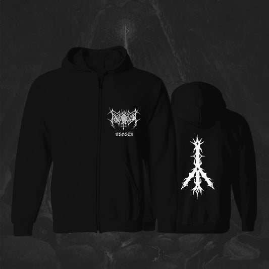 Trolldom "Tronen" Zip Hoodie