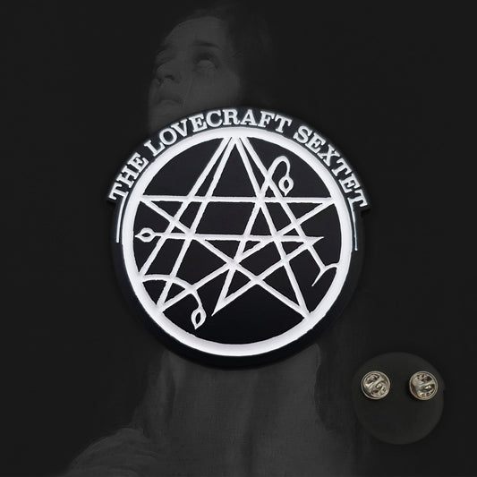 The Lovecraft Sextet "Logo" Pins
