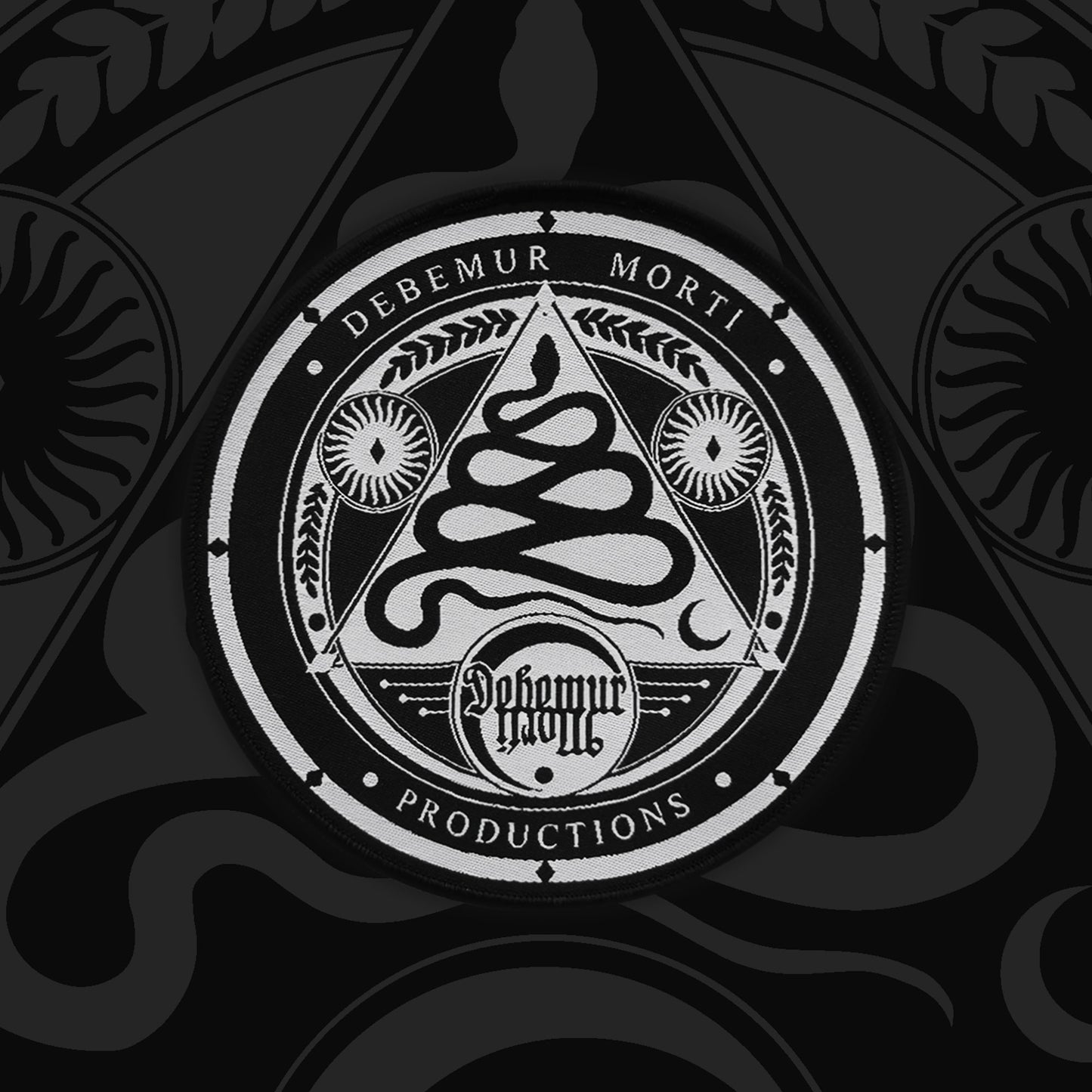 Debemur Morti Productions "Logo" Limited Edition Patch